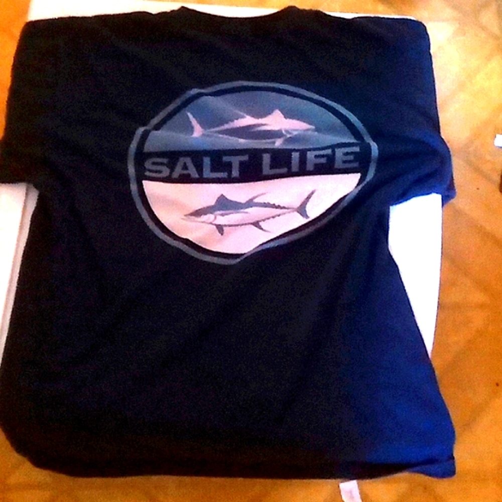 Salt life pocket t